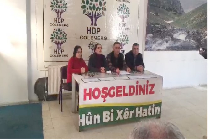 HAKKARİ HALKINA TEŞEKKÜR