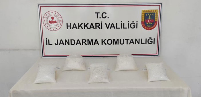  5 kilo metamfetamin ele geçirildi