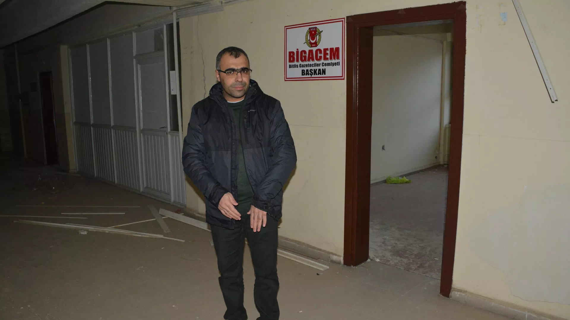 Bitlis Gazeteciler Cemiyeti'nde hırsızlık: