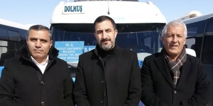 Minibüsçüler bir günlük kazançlarını depremzedelere bağışladı