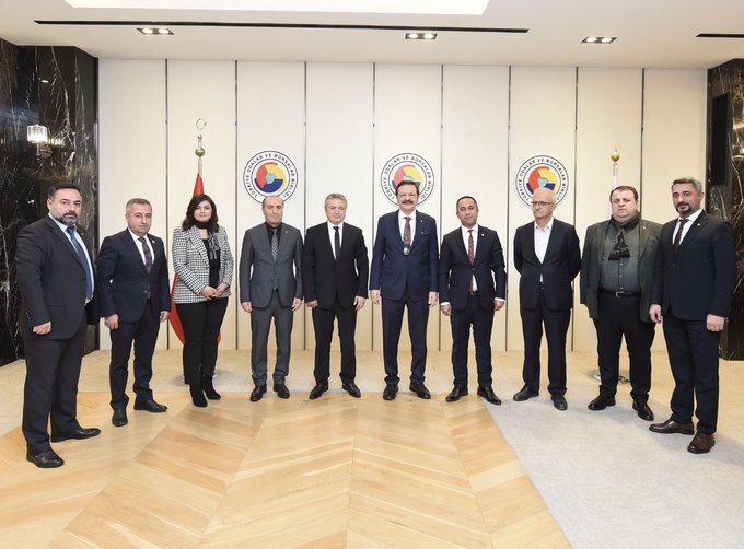 HATSO heyetinin Ankara temasları