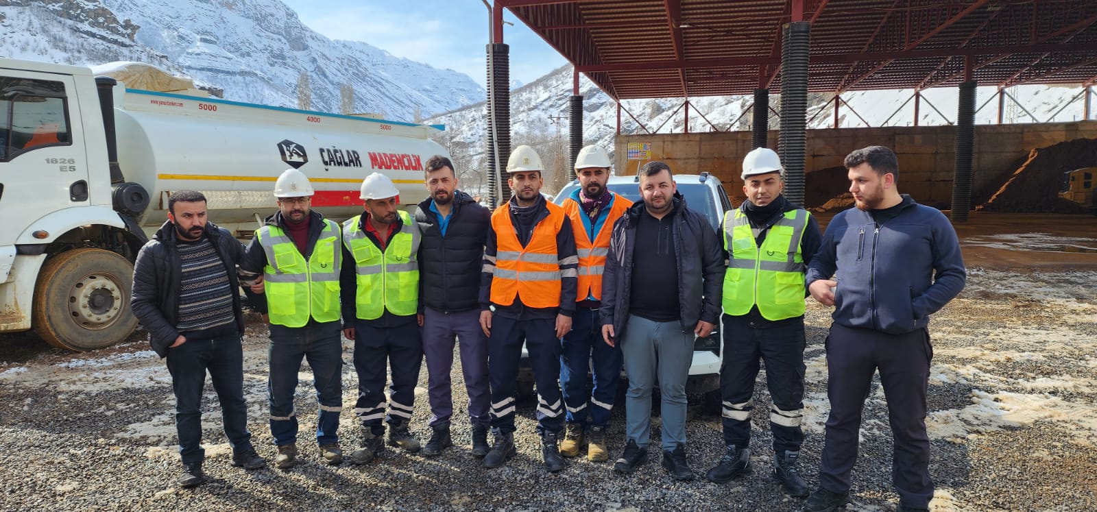 Çağlar Madencilikten deprem bölgesine destek
