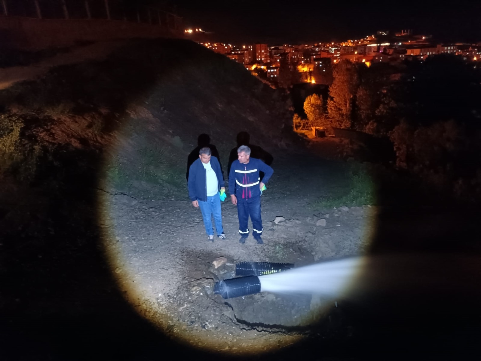 Hakkari’de su İshale hattındaki çalışmalar sürüyor