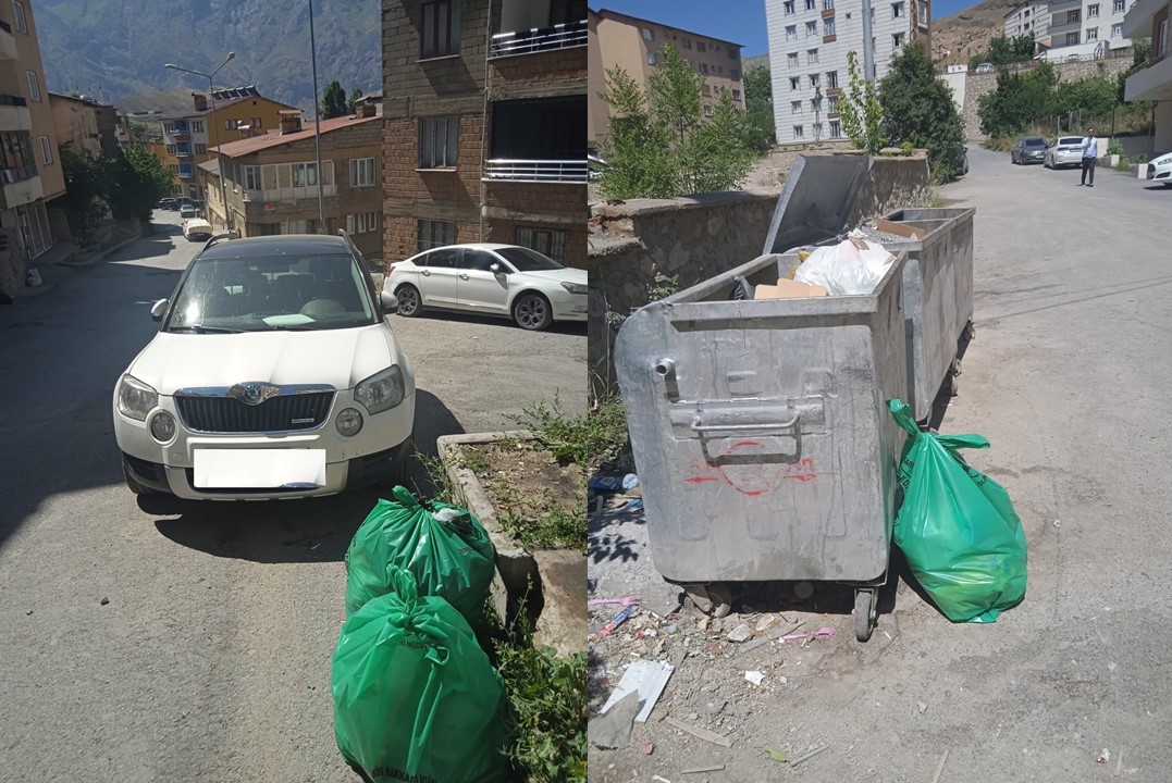 Hakkari’de dip bucak temizlik çalışmaları sürüyor