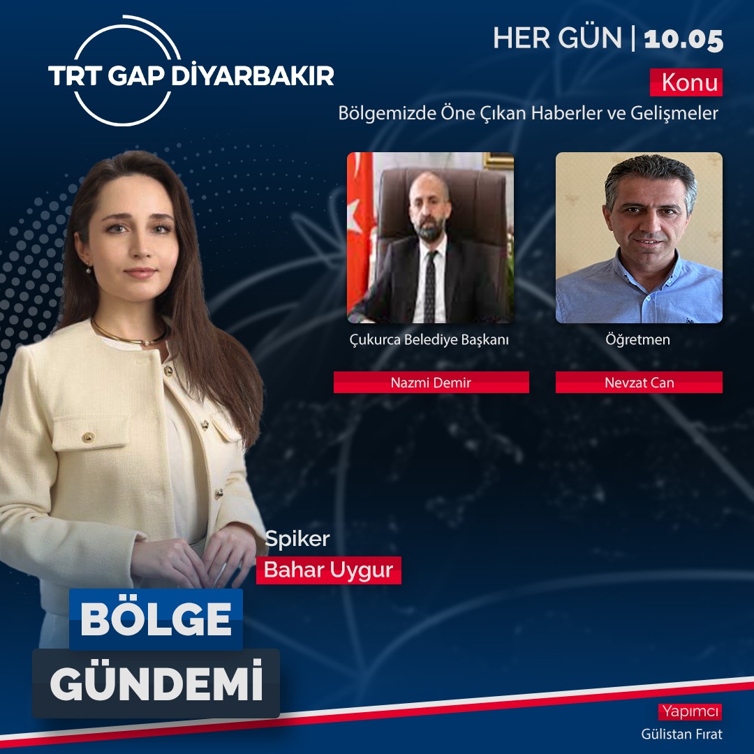 BAŞKAN DEMİR, TRT GAP’A KONUŞTU! Hakan TAŞ YAZDI 