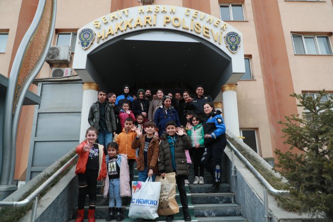 Hakkari polisinin yaptığı etkinlikler göz kamaştırıyor