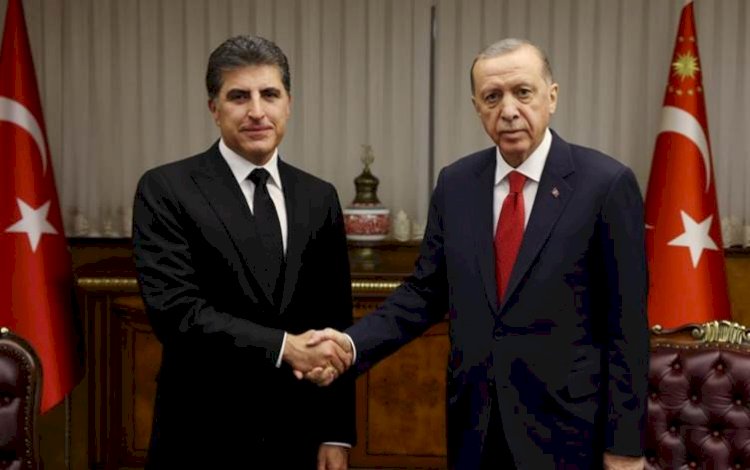 Barzani ile Erdoğan Ankara’da bir araya geldi